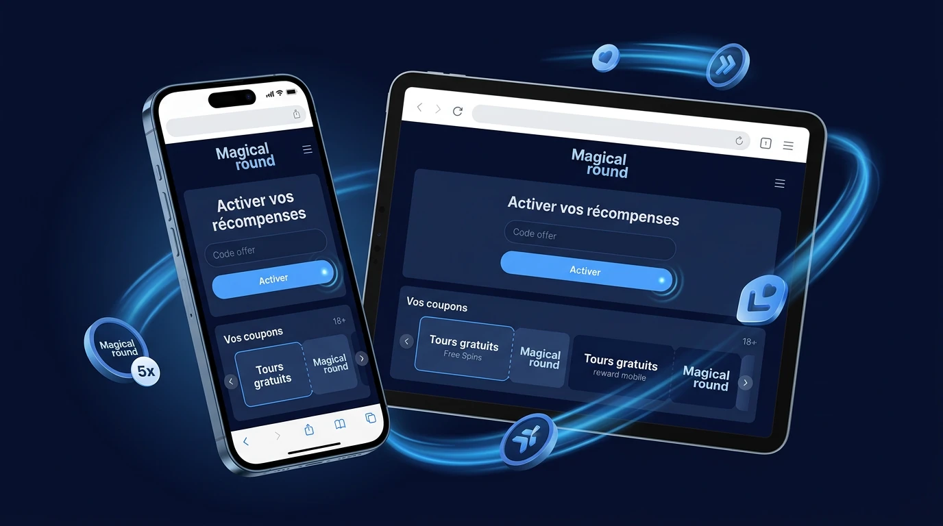 Magical Spin sur Mobile : Profitez des Bonus Partout !