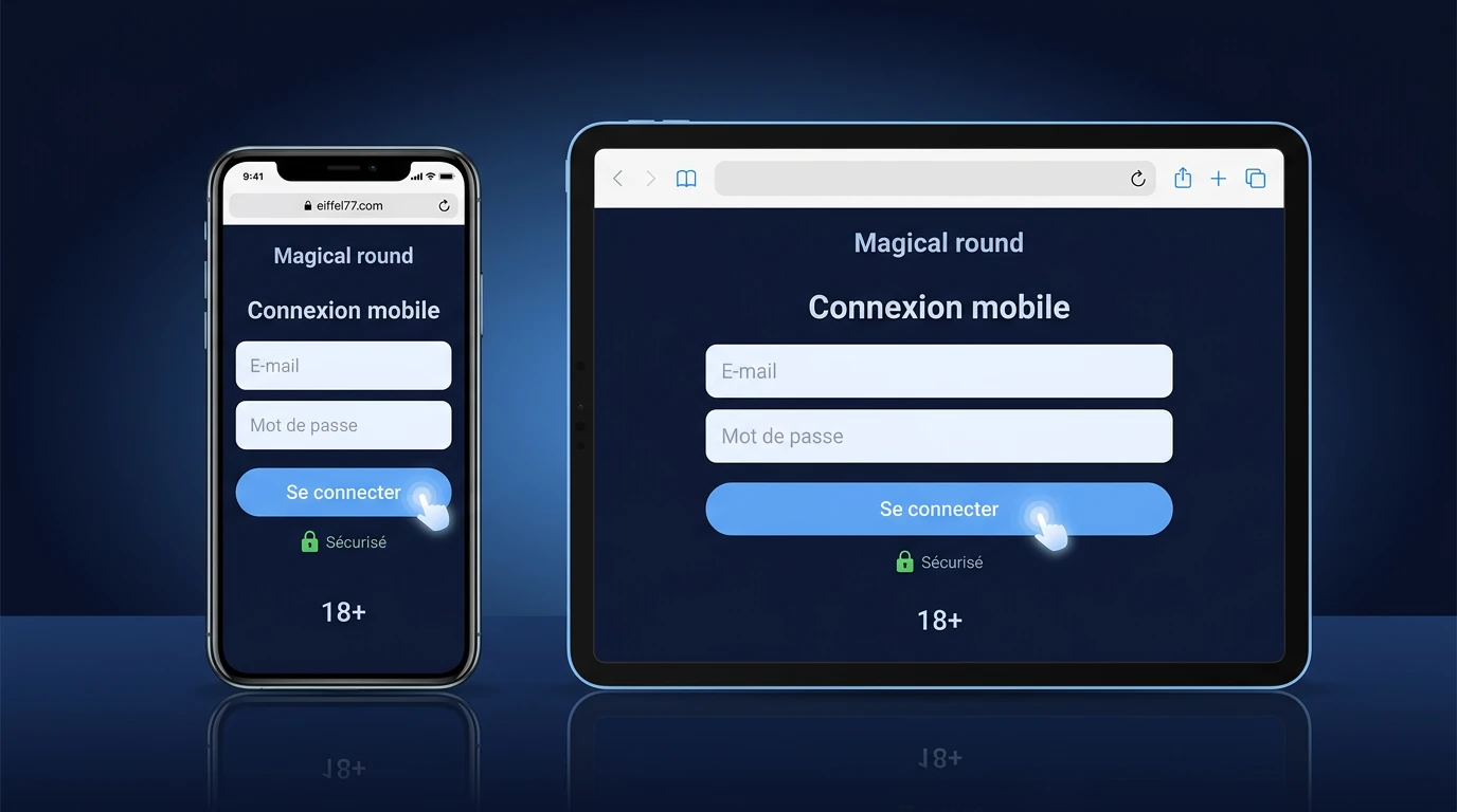 Connexion depuis mobile